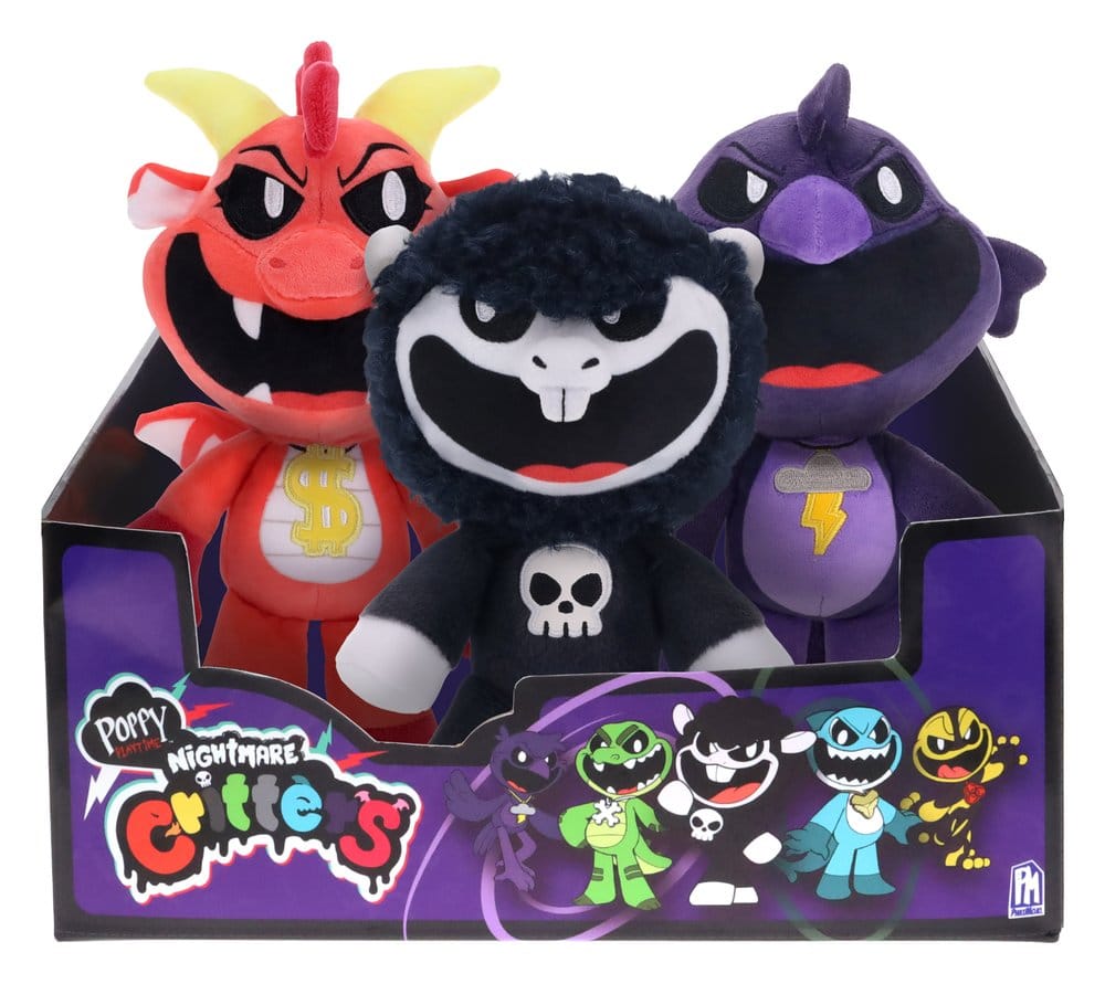 Poppy Playtime Plush Figure Character Nightmare Critters Assortment 9 Phat Mojo