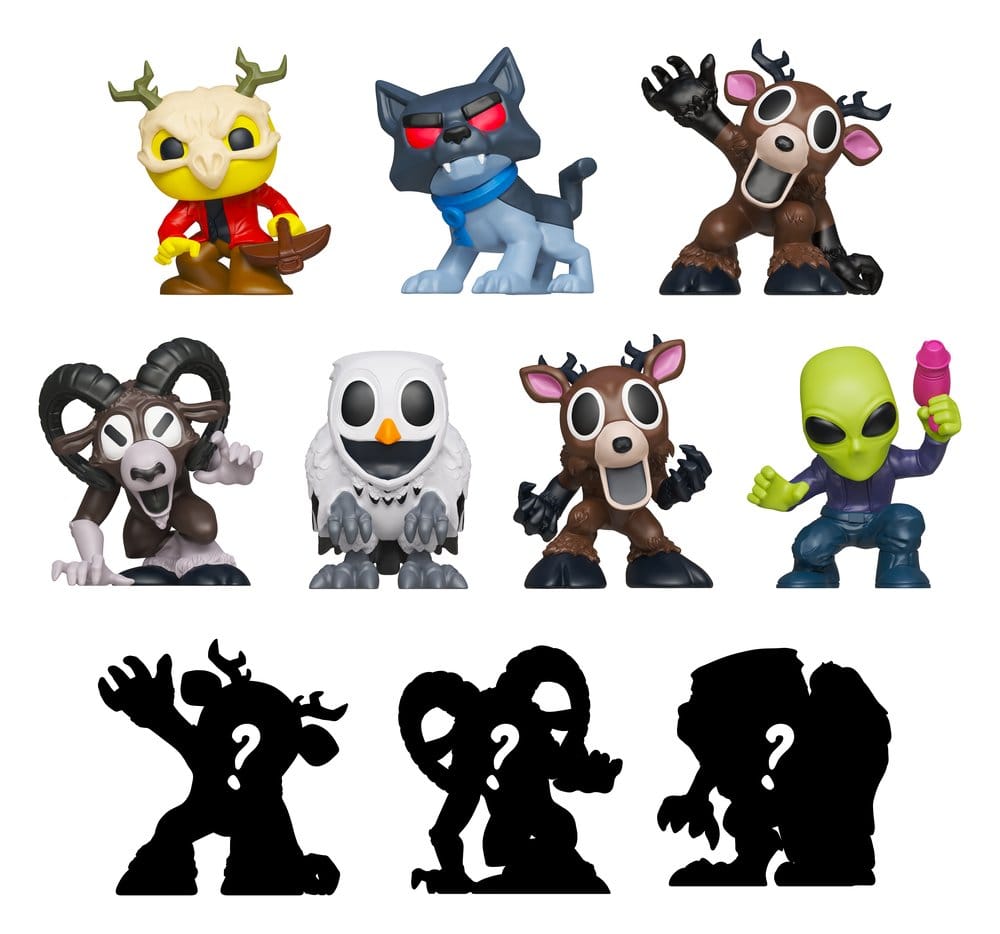99 Nights Blind Bag Mini Figures Display 24 Phat Mojo