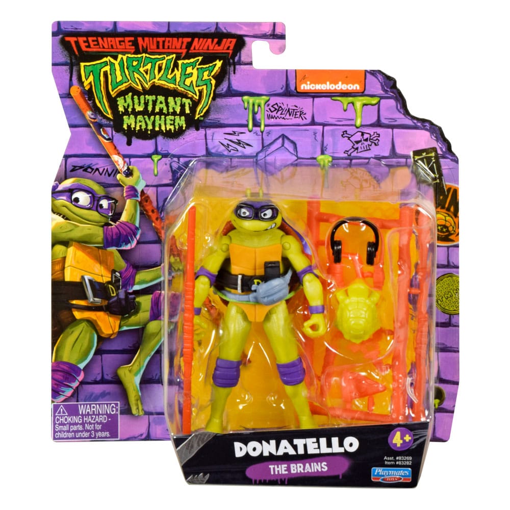 Teenage Mutant Ninja Turtles Mutant Mayhem Action Figures Basic Assortment 12 Playmates