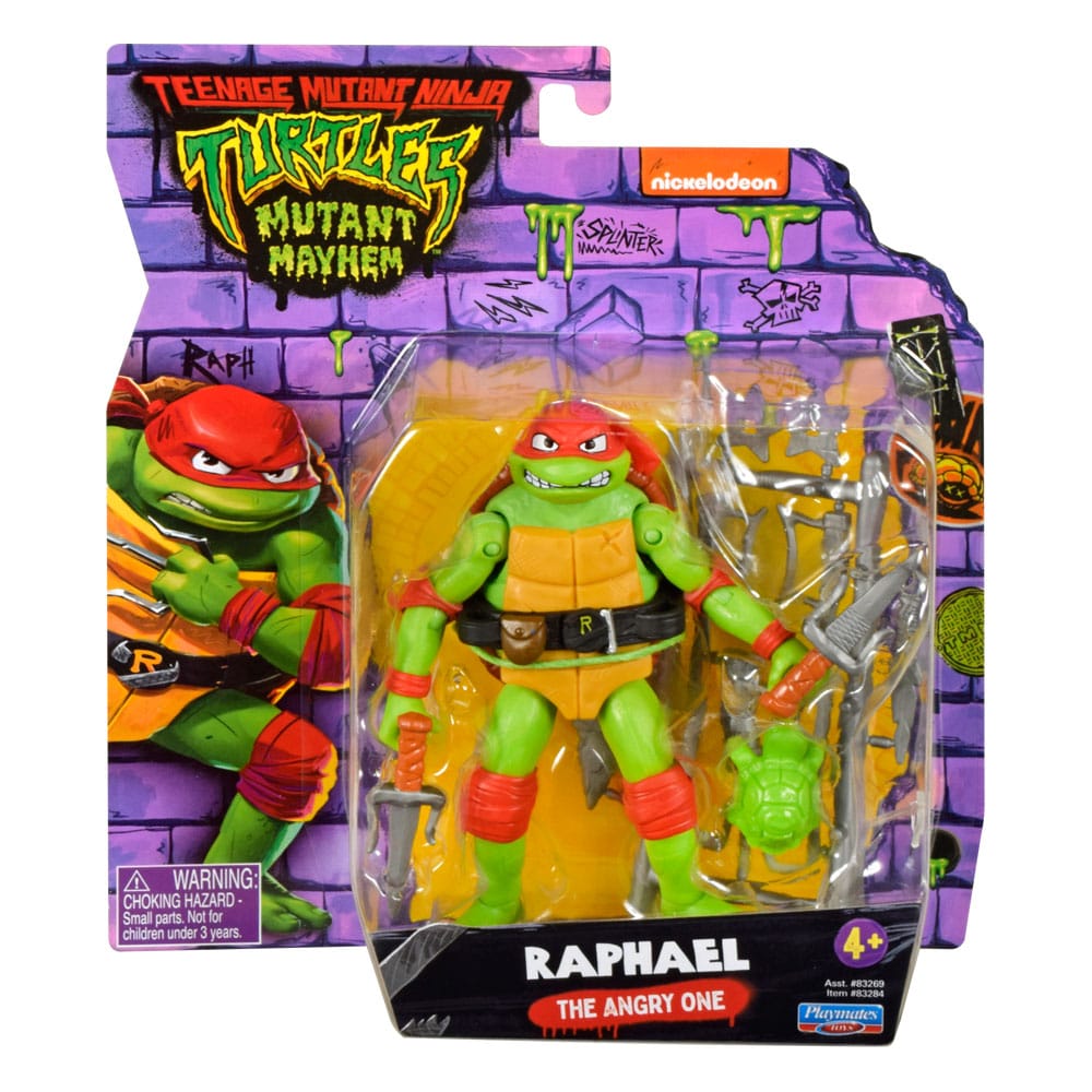 Teenage Mutant Ninja Turtles Mutant Mayhem Action Figures Basic Assortment 12 Playmates