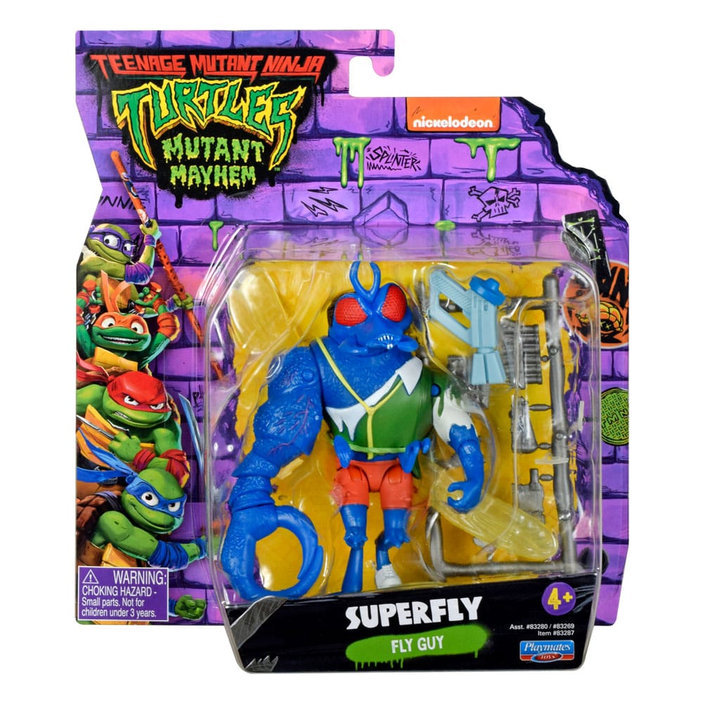 Teenage Mutant Ninja Turtles Mutant Mayhem Action Figures Basic Assortment 12 Playmates