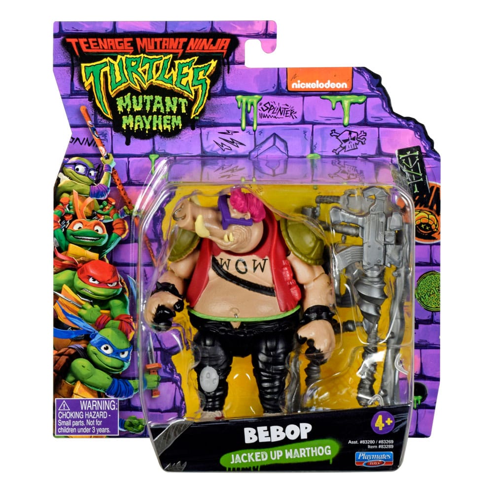 Teenage Mutant Ninja Turtles Mutant Mayhem Action Figures Basic Assortment 12 Playmates
