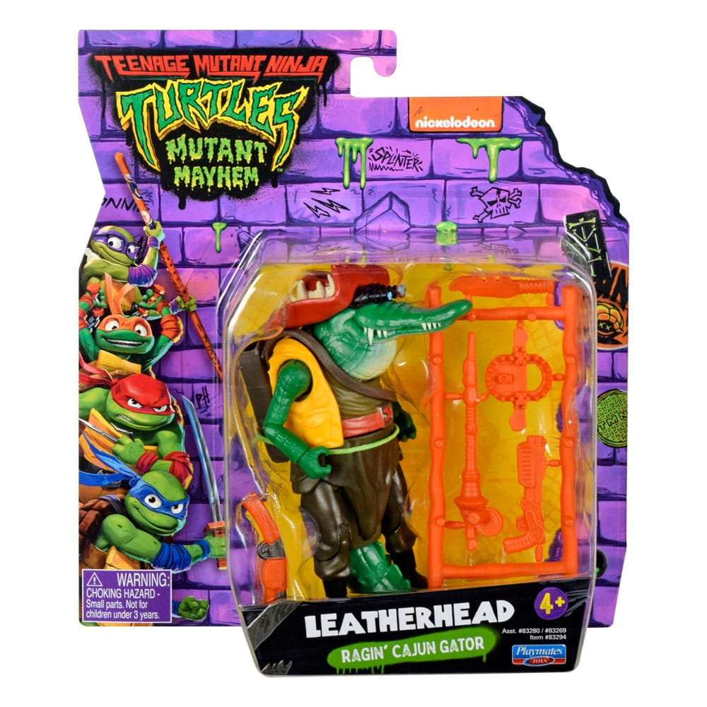 Teenage Mutant Ninja Turtles Mutant Mayhem Action Figures Basic Assortment 12 Playmates