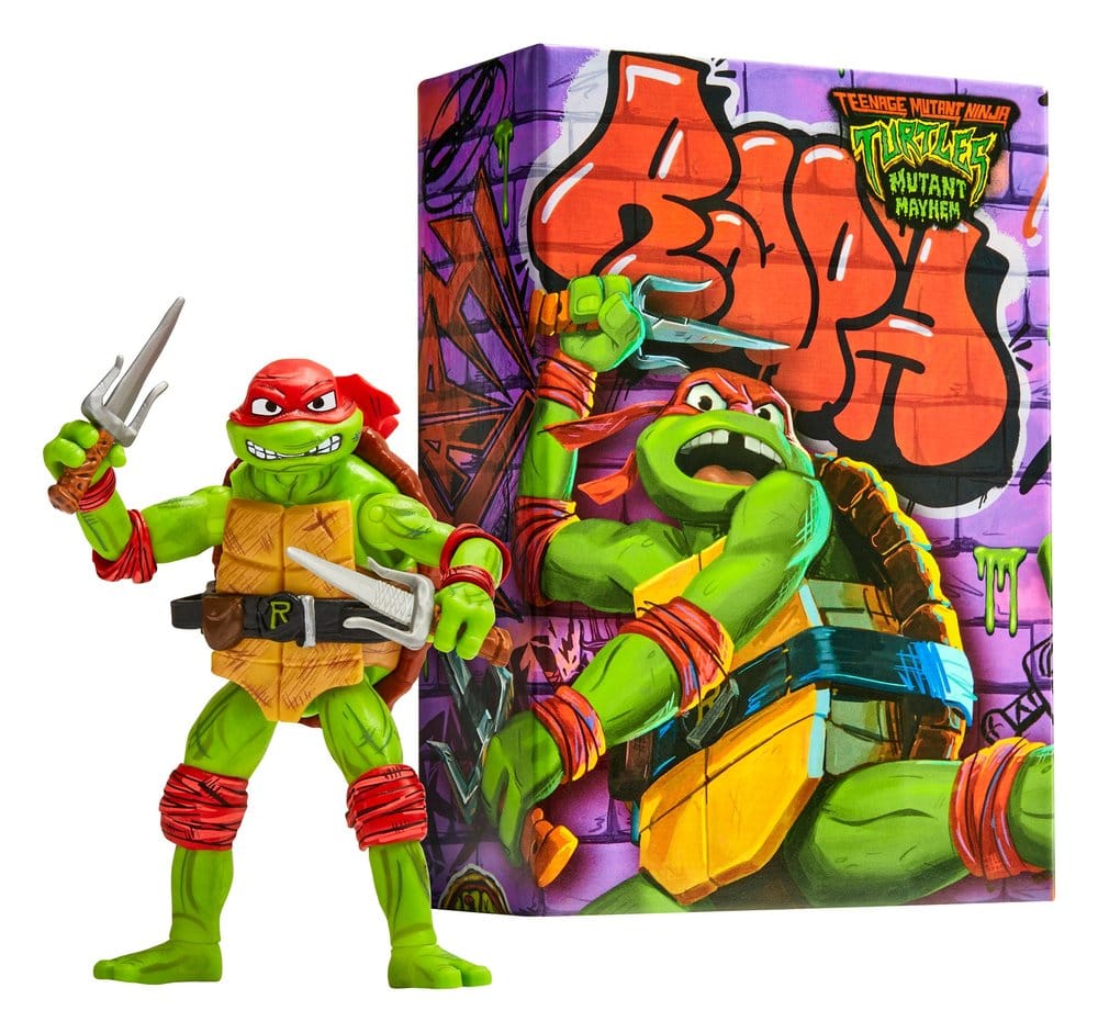Teenage Mutant Ninja Turtles Mutant Mayhem Action figure Comic Con Raphael Playmates