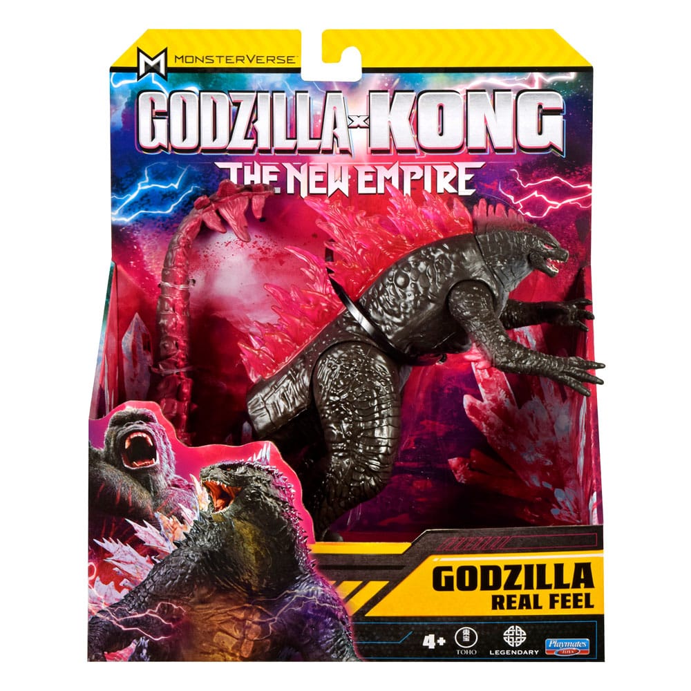 Godzilla x Kong The New Empire Action Figure Godzilla Real Feel Playmates