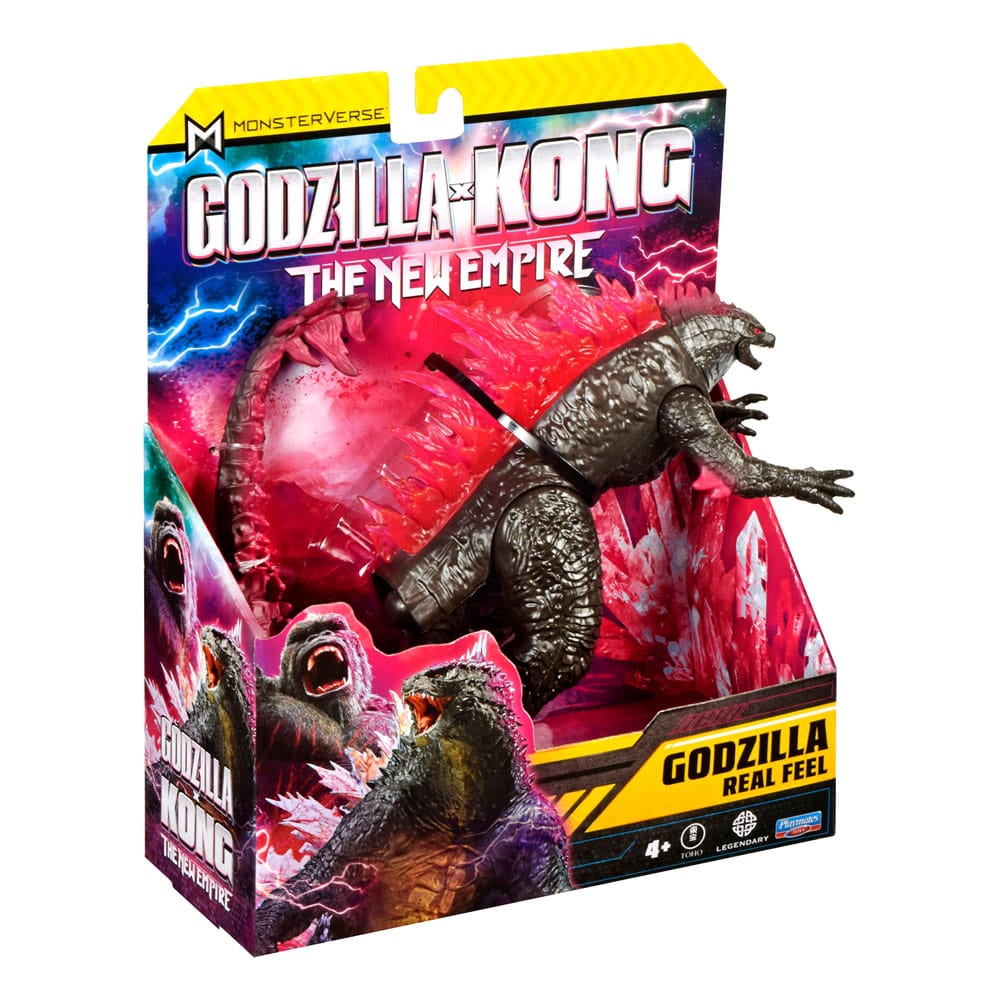 Godzilla x Kong The New Empire Action Figure Godzilla Real Feel Playmates