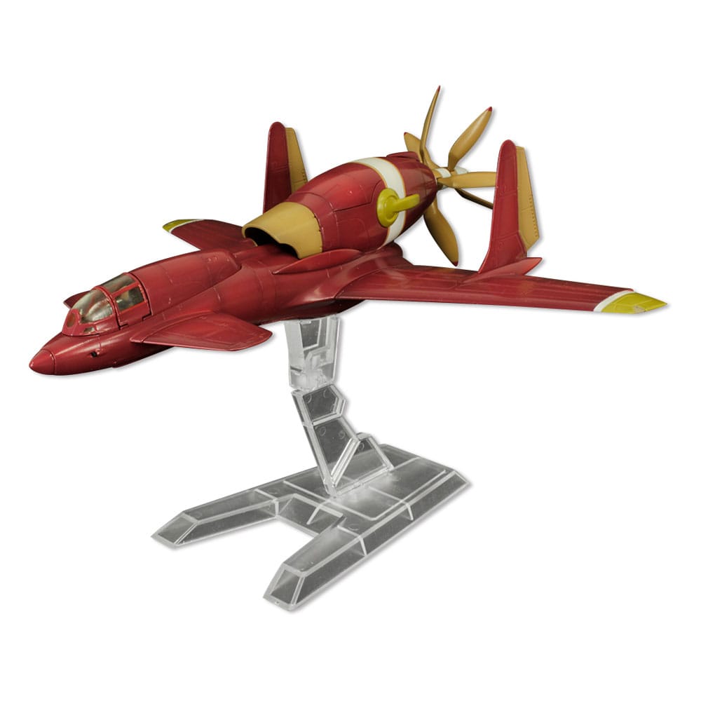 Royal Space Force The Wings of Honnêamis Plastic Model Kit 1/72 Honneamise Oukoku Air Force Fighter Schira DOW 3rd Single Seat Type Plum Pmoa