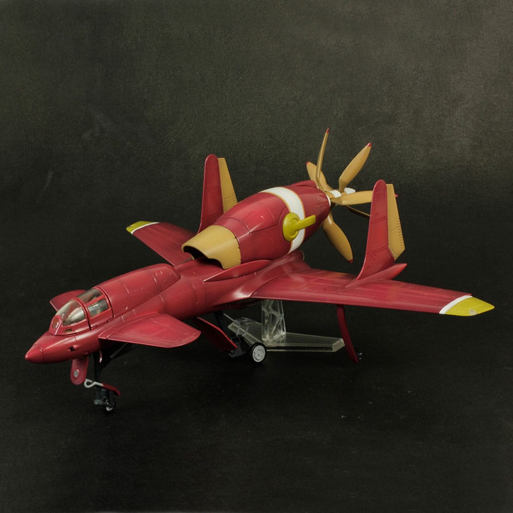 Royal Space Force The Wings of Honnêamis Plastic Model Kit 1/72 Honneamise Oukoku Air Force Fighter Schira DOW 3rd Single Seat Type Plum Pmoa