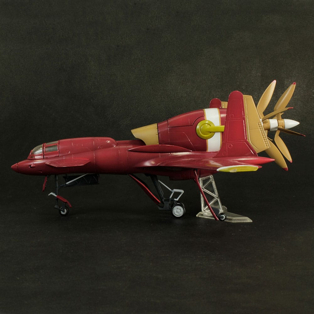Royal Space Force The Wings of Honnêamis Plastic Model Kit 1/72 Honneamise Oukoku Air Force Fighter Schira DOW 3rd Single Seat Type Plum Pmoa