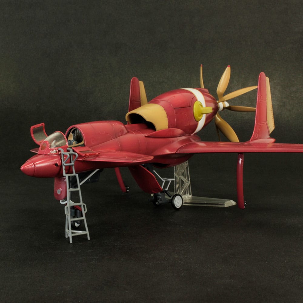 Royal Space Force The Wings of Honnêamis Plastic Model Kit 1/72 Honneamise Oukoku Air Force Fighter Schira DOW 3rd Single Seat Type Plum Pmoa