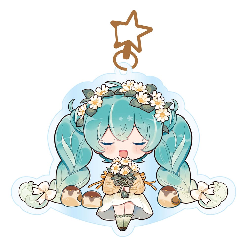 Hatsune Miku Acrylic Keychain Kawaii Autumn Time POPbuddies