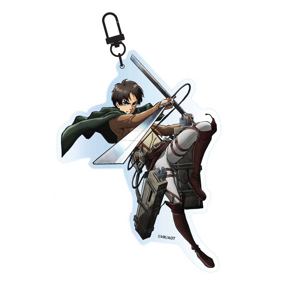 Attack on Titan Acrylic Keychain Eren Jaeger POPbuddies
