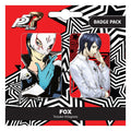 Persona 5 Royal Pin Badges 2 Pack Set C POPbuddies
