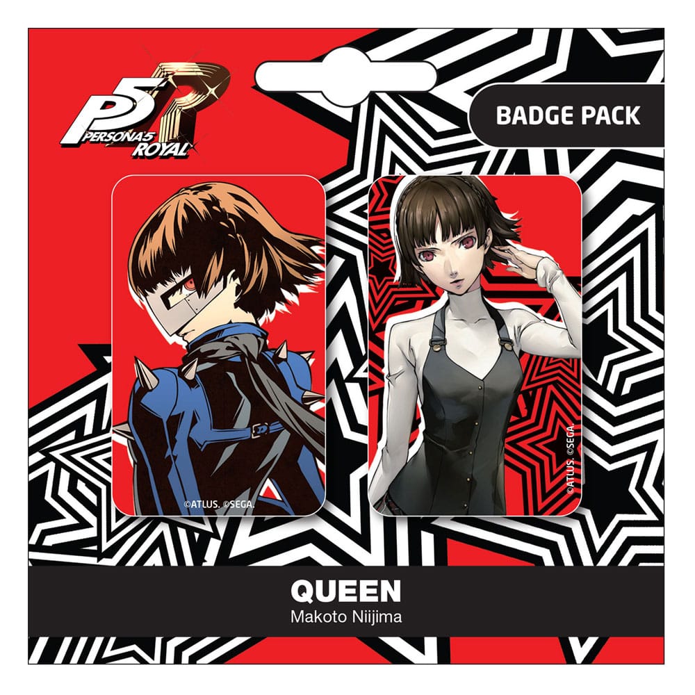 Persona 5 Royal Pin Badges 2 Pack Set D POPbuddies