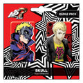 Persona 5 Royal Pin Badges 2 Pack Skull / Ryui Sakamoto POPbuddies