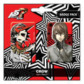 Persona 5 Royal Pin Badges 2 Pack Crow / Goro Akechi POPbuddies