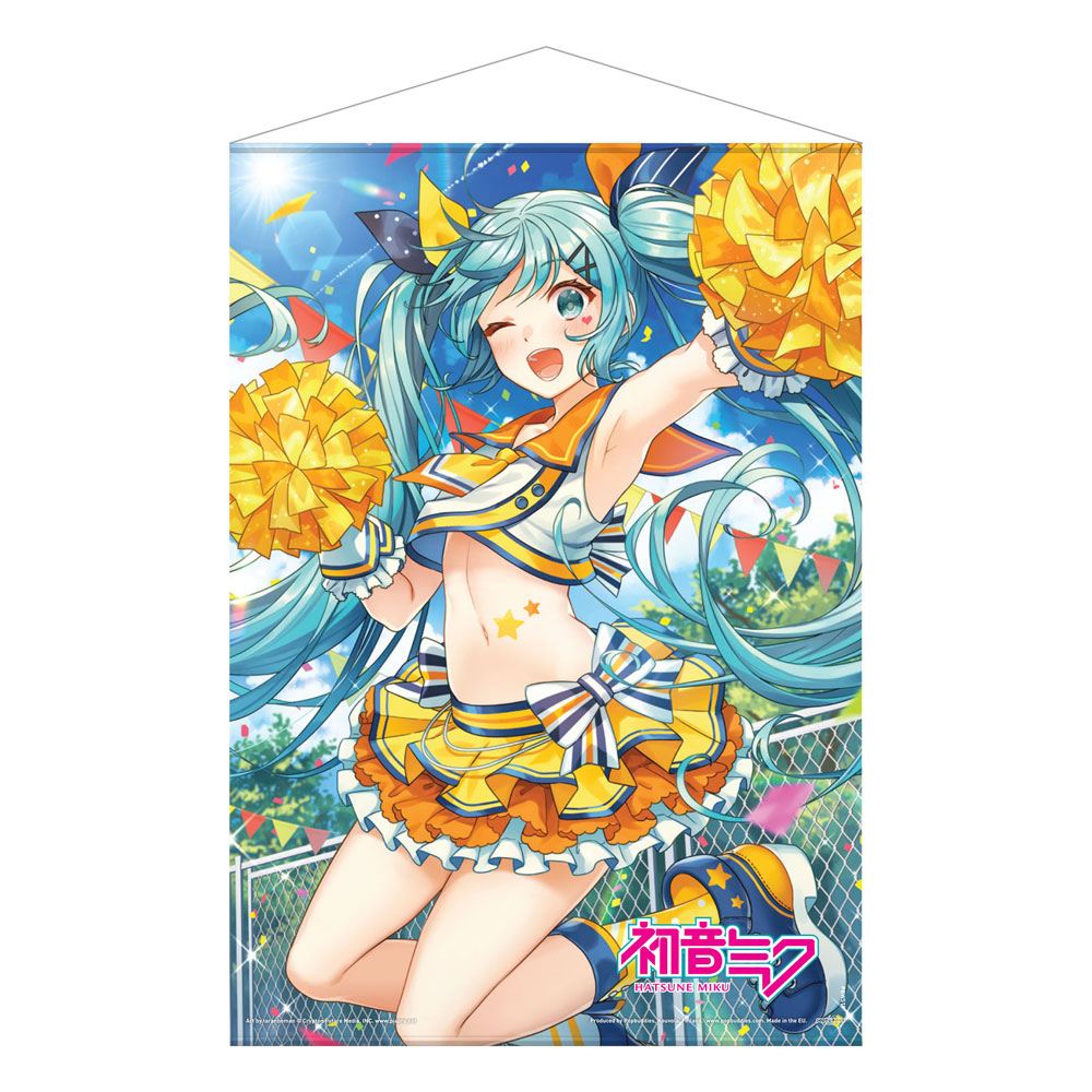 Hatsune Miku Wallscroll Cheerleader Summer POPbuddies