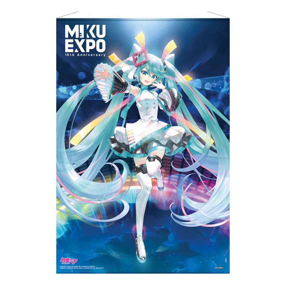 Hatsune Miku Wallscroll Miku Expo 10th Anniversary Limited Edition POPbuddies