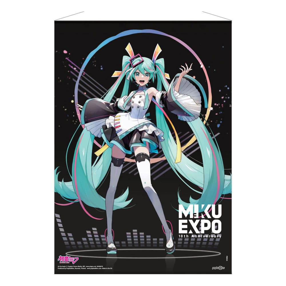 Hatsune Miku Wallscroll Miku Expo 10th Anniversary Limited Edition POPbuddies