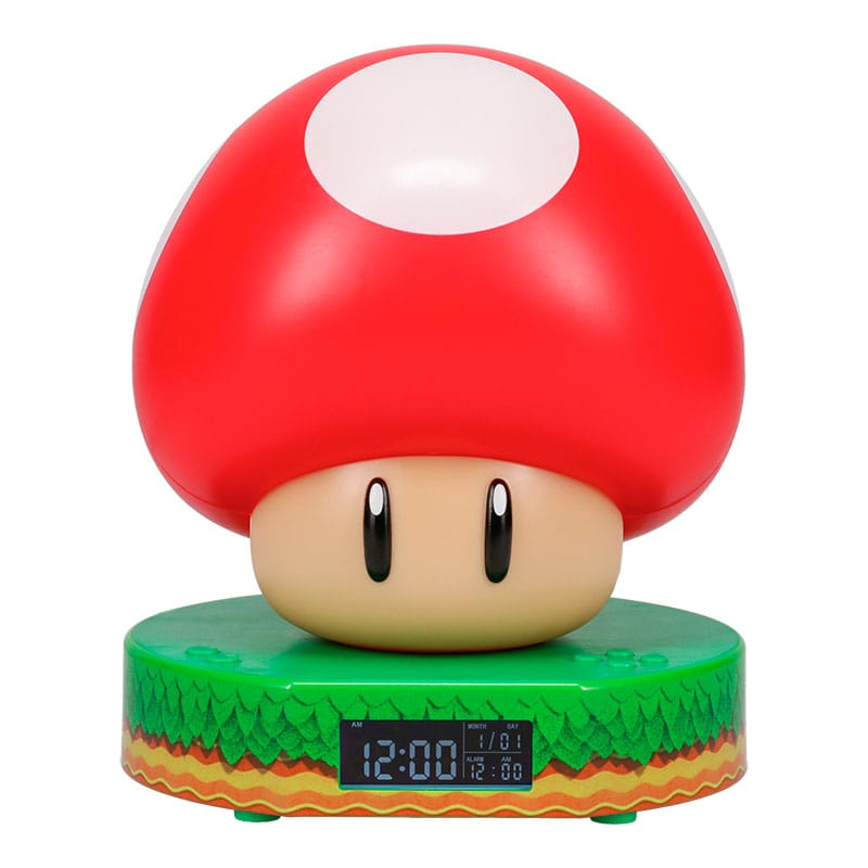 Super Mario Alarm Clock Super Mushroom Paladone Products