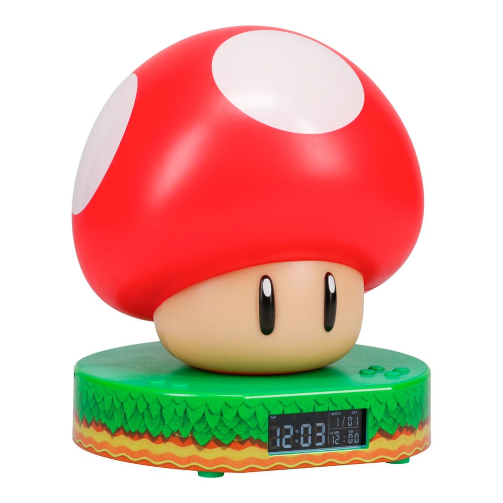 Super Mario Alarm Clock Super Mushroom Paladone Products