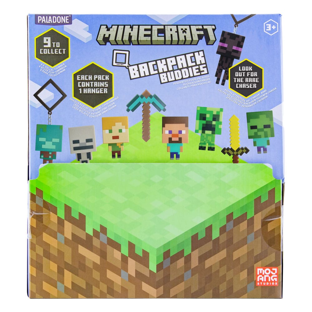 Minecraft Backpack Buddies Mystery Bags Series 4 Display 24 Paladone Products