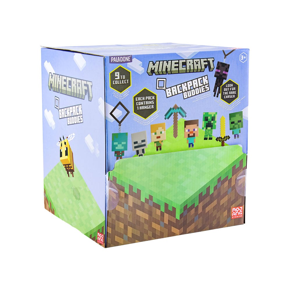 Minecraft Backpack Buddies Mystery Bags Series 4 Display 24 Paladone Products