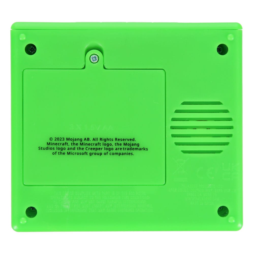Minecraft Creeper Icon Alarm Clock Paladone Products