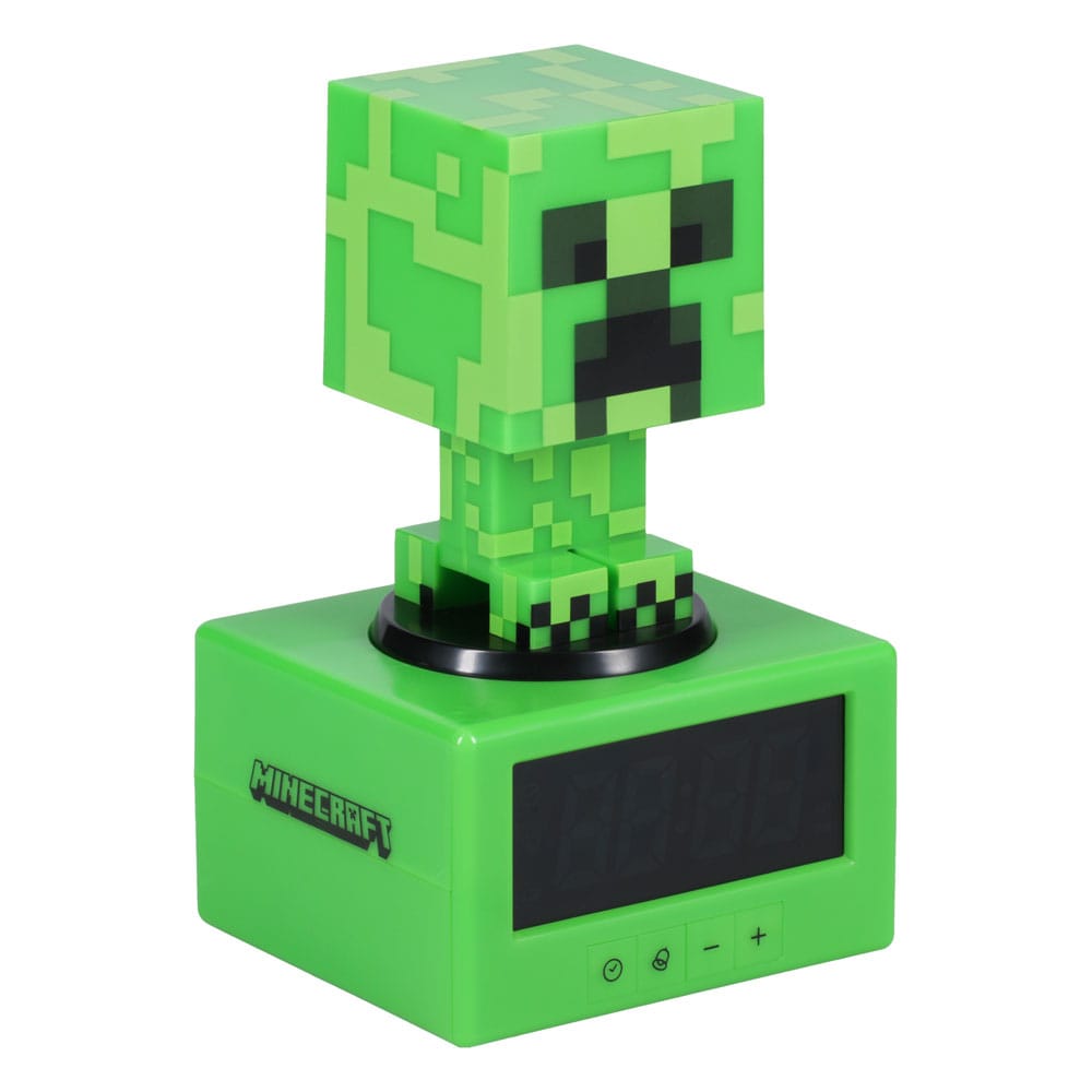 Minecraft Creeper Icon Alarm Clock Paladone Products