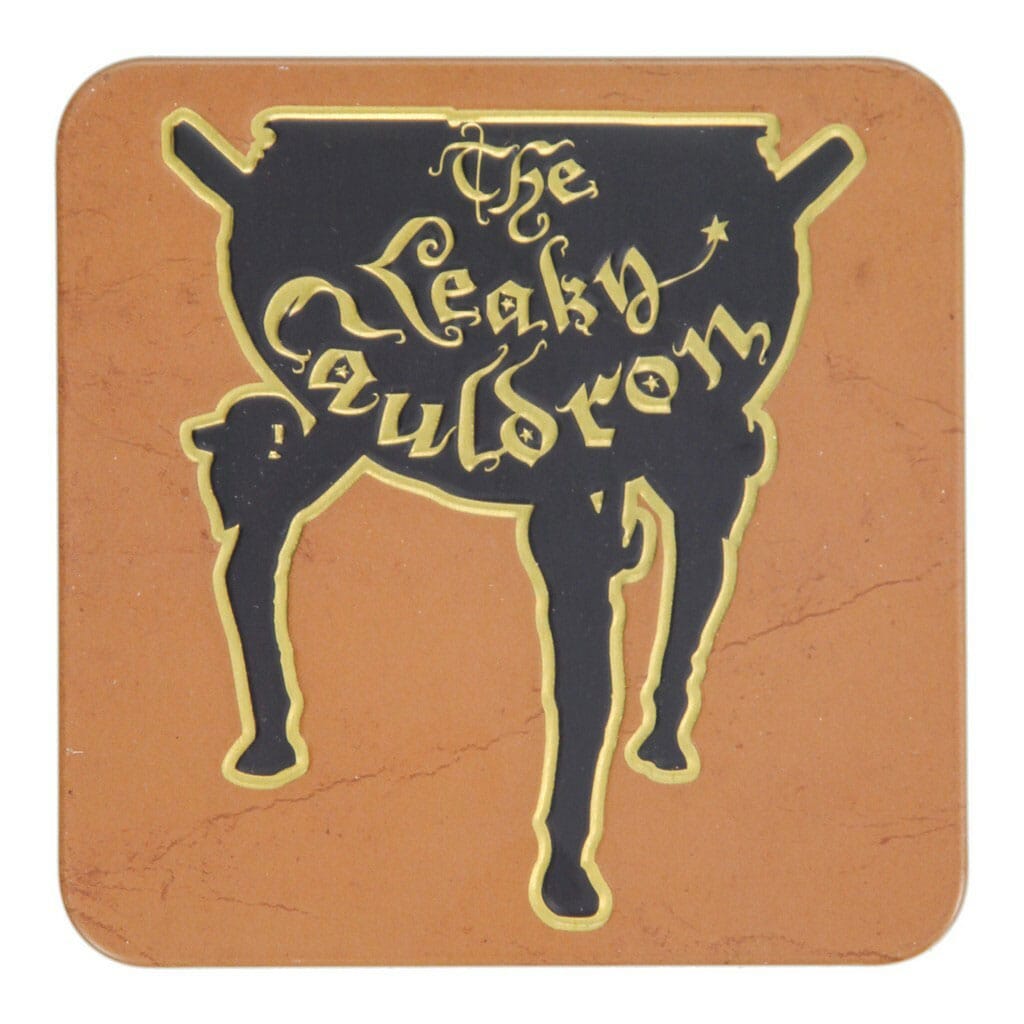 Harry Potter Leaky Cauldron Glass and Coaster Set Paladone Products