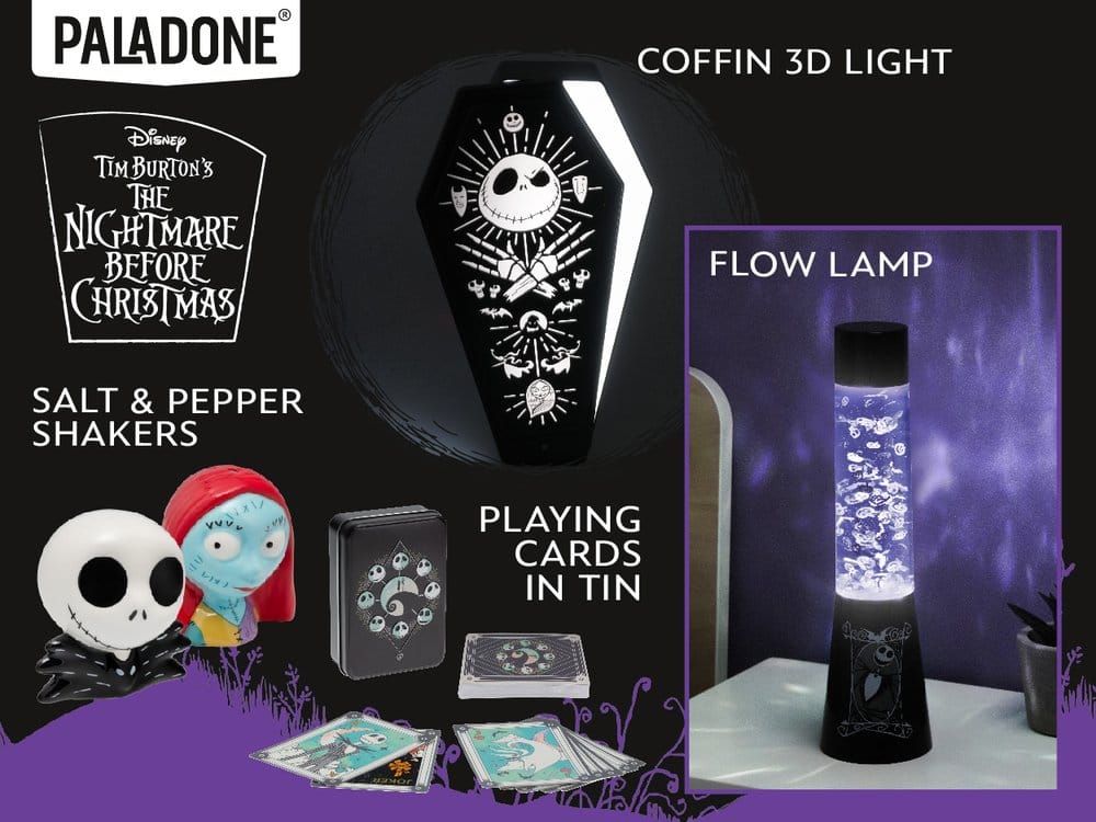 Nightmare Before Christmas Light Flow Paladone Products