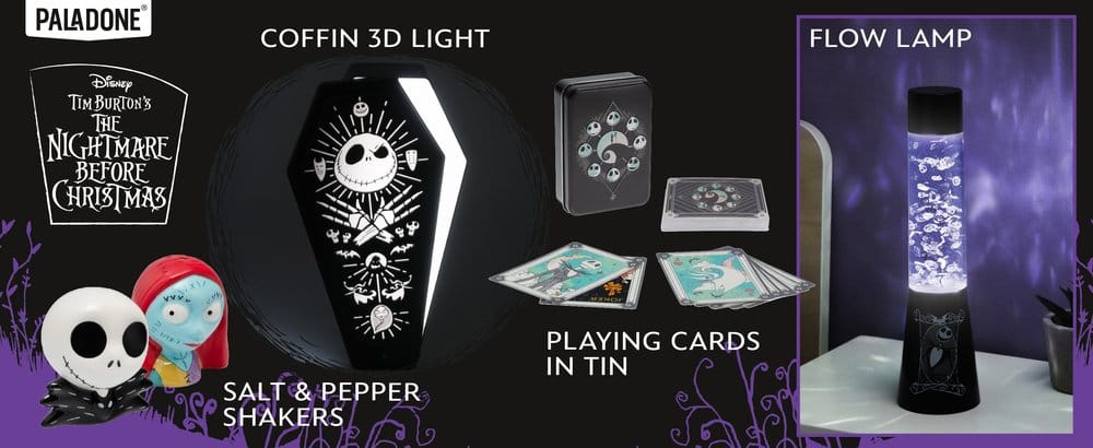 Nightmare Before Christmas Light Flow Paladone Products