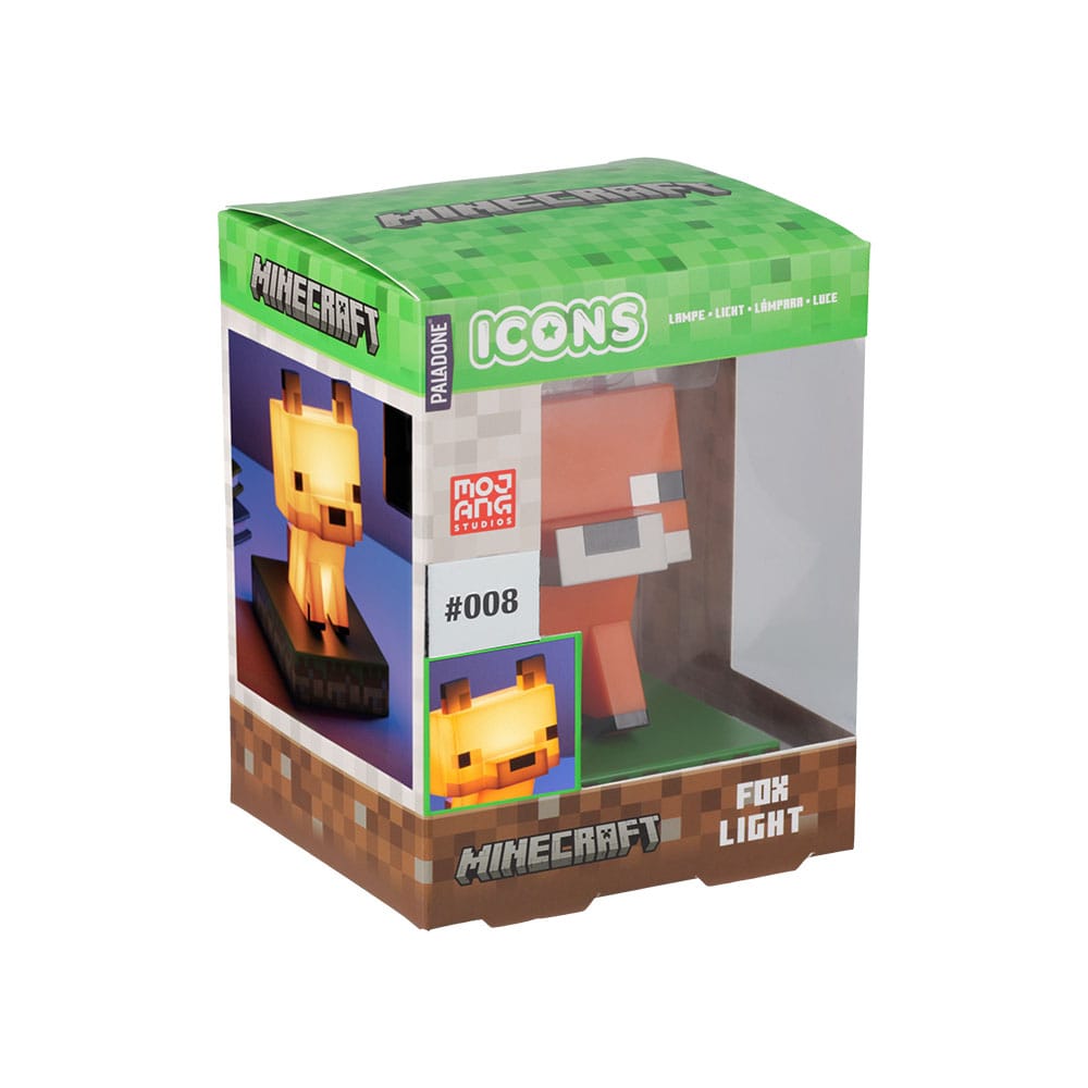 Minecraft Icons Light Fox Paladone Products