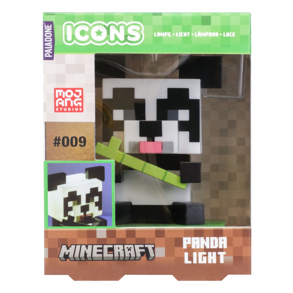 Minecraft Icons Light Panda Paladone Products