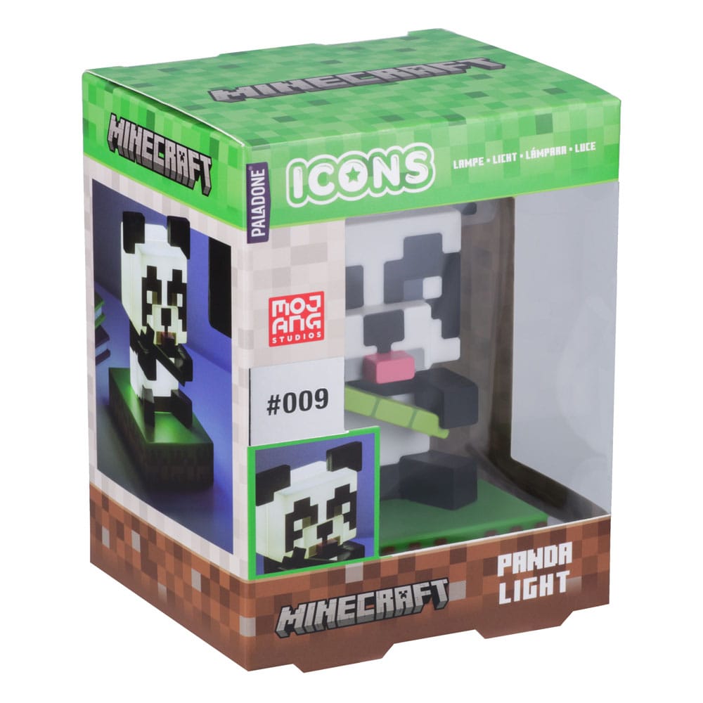 Minecraft Icons Light Panda Paladone Products
