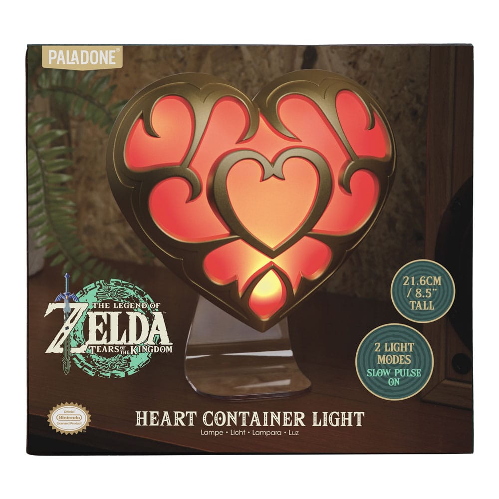 The Legend of Zelda Tears of the Kingdom Light Heart Container Paladone Products