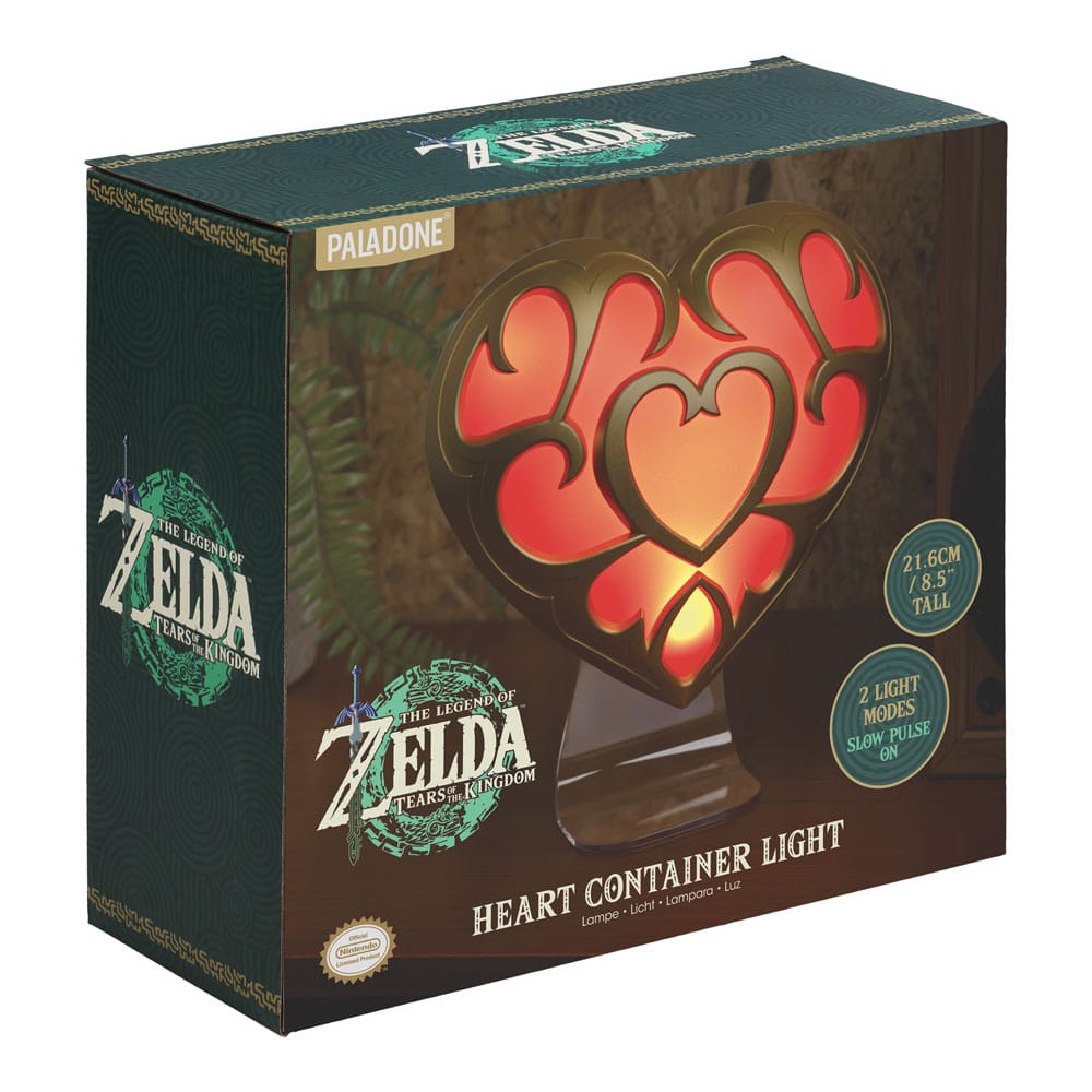 The Legend of Zelda Tears of the Kingdom Light Heart Container Paladone Products