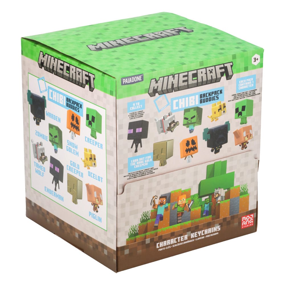 Minecraft Backpack Buddies Mystery Bags Series 3 Display 24 Paladone Products