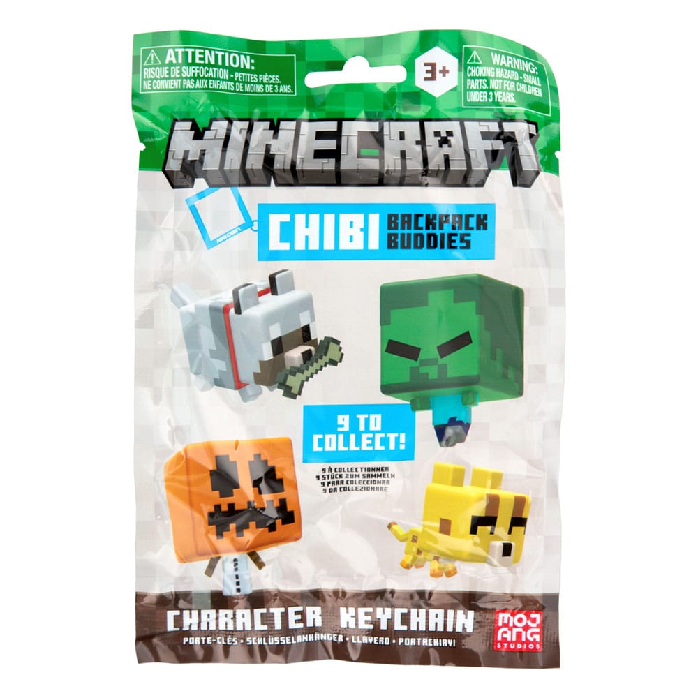 Minecraft Backpack Buddies Mystery Bags Series 3 Display 24 Paladone Products