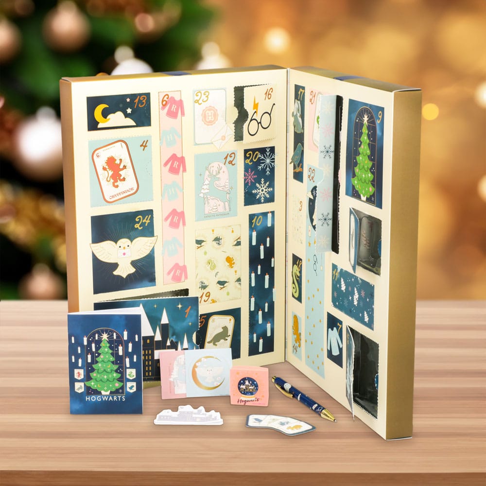 Harry Potter Advent Calendar Stationery 24 Day Hogwarts Paladone Products