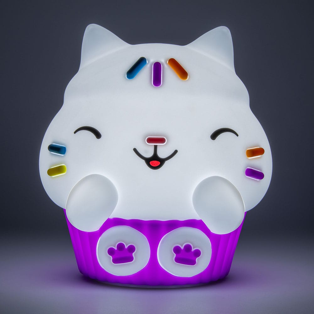 Gabby´s Dollhouse Squishy Glo Silicon Light Cakey Cat Paladone Products
