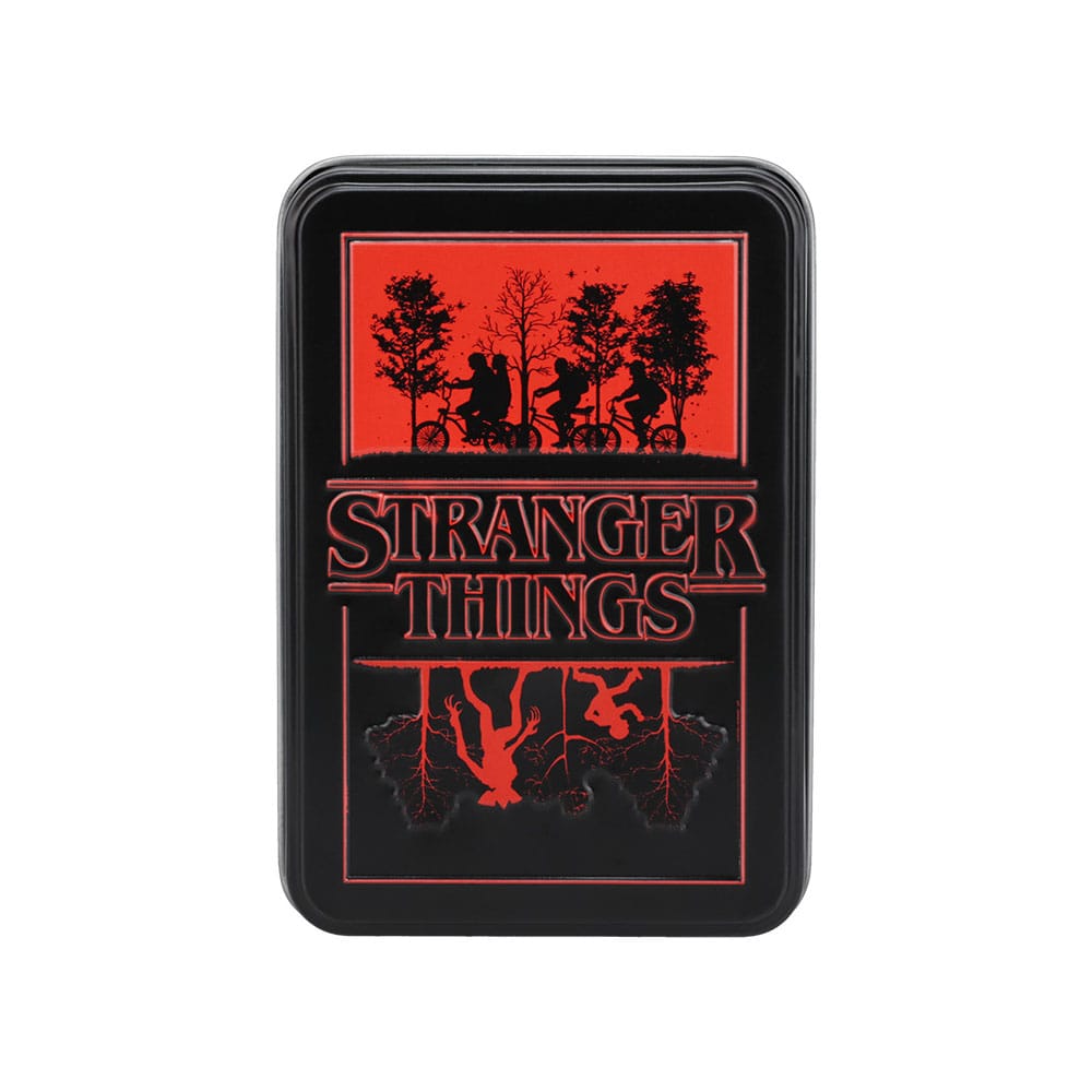 Stranger Thinngs 5 Playing Cards Metal Paladone Products