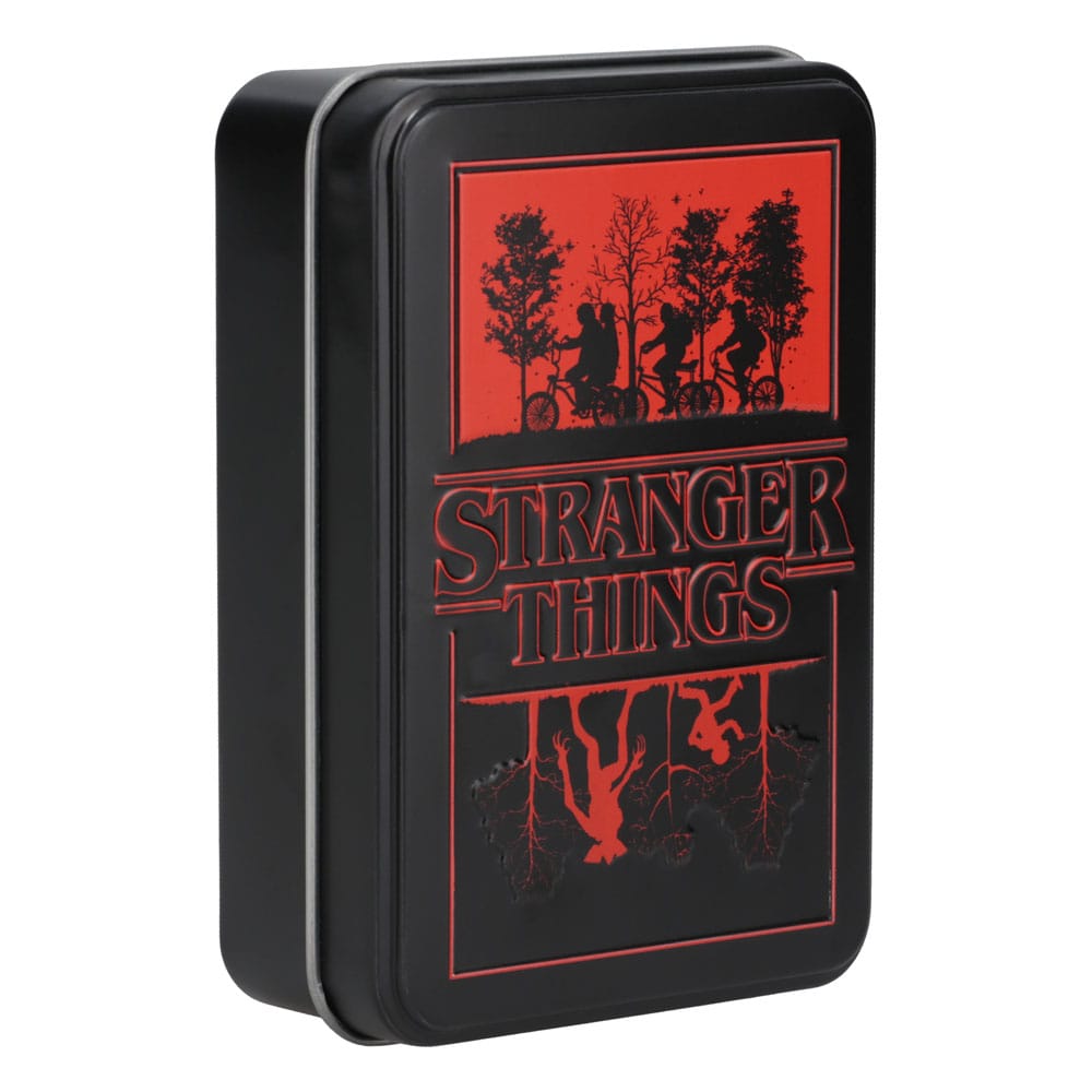 Stranger Thinngs 5 Playing Cards Metal Paladone Products