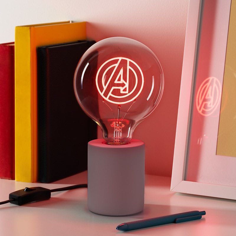 Avengers Neon LED Bulb Logo Paladone Products