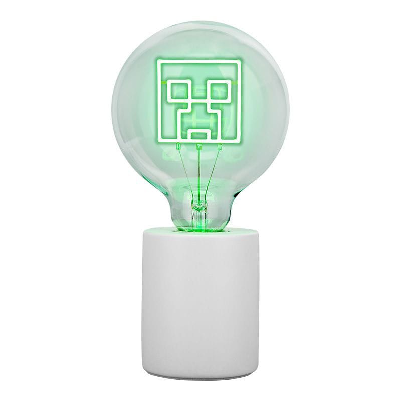 Minecraft Neon LED Bulb Creeper Paladone Products