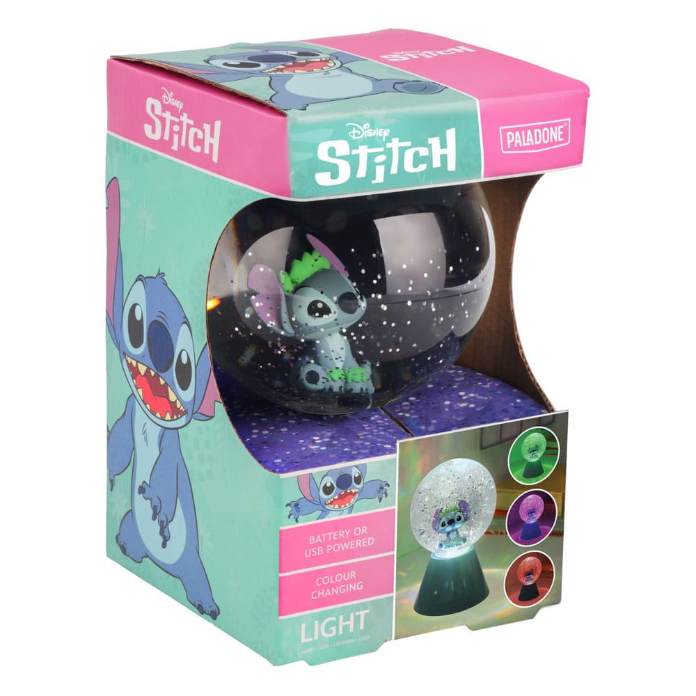 Lilo & Stitch LED Lamp Stitch Glitter Ball Paladone Products