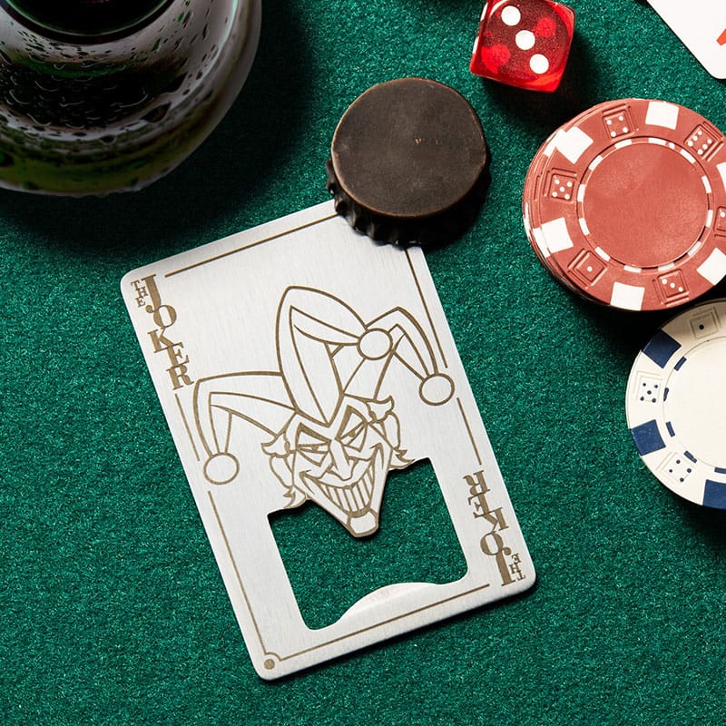 DC Comics Bottle Opener Joker Playing Card Paladone Products