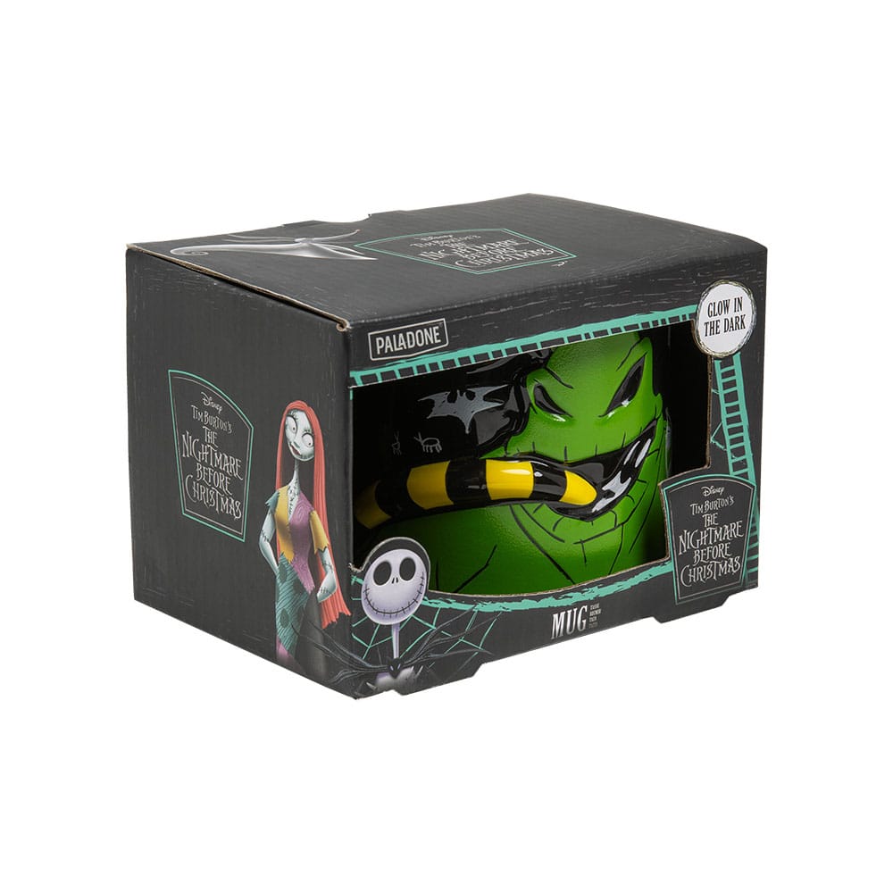 Nightmare before Christmas Shaped Mug Oogie Boogie Glow in the Dark Paladone Products