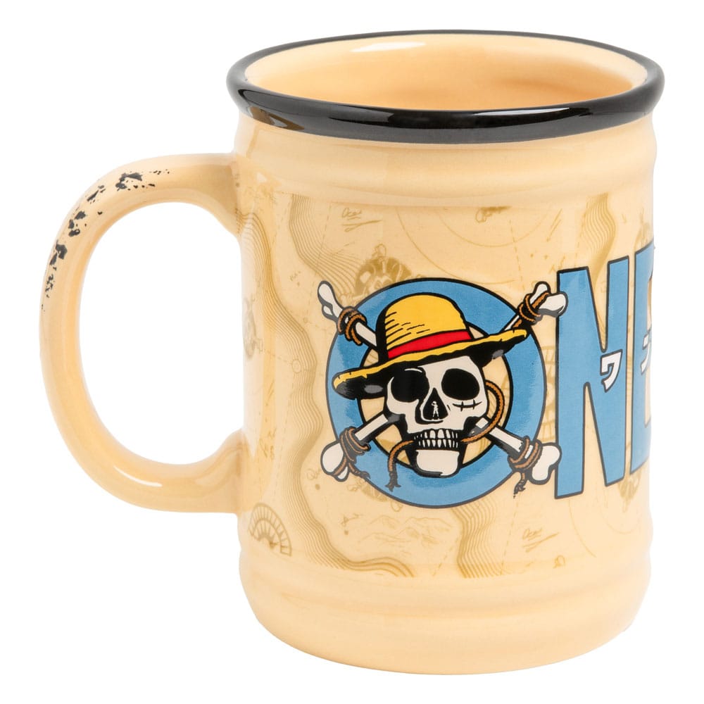 One Piece Shaped Mug Jolly Roger Paladone Products