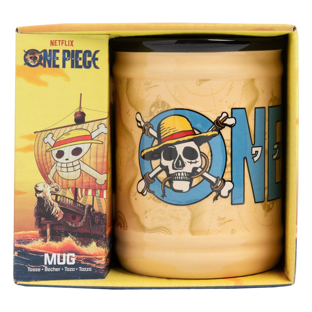 One Piece Shaped Mug Jolly Roger Paladone Products